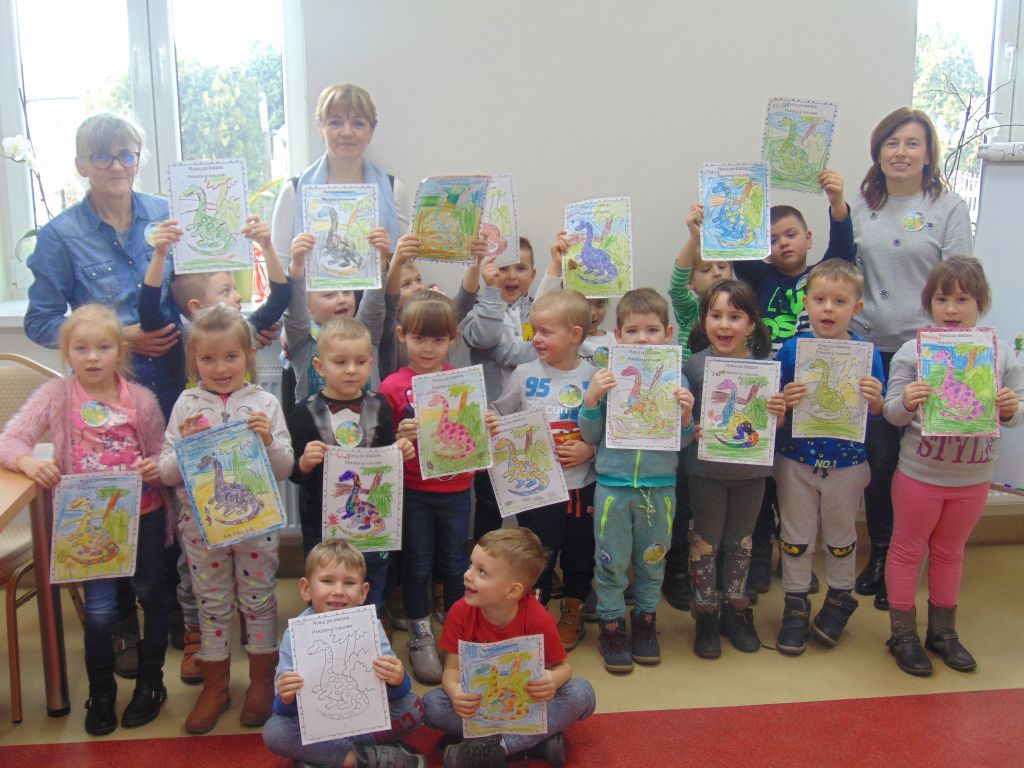 wiatowy Dzie Dinozaura w Gminnej Bibliotece Publicznej w Rzgowie